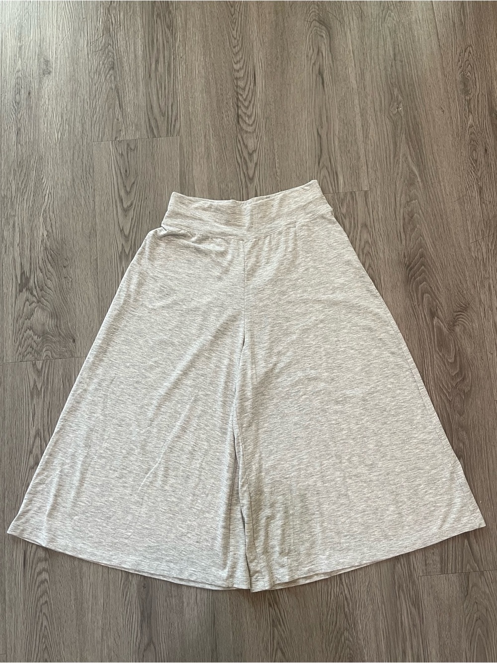 Uniqlo airism Women's Wide-Leg Lounge pant— Light Gray